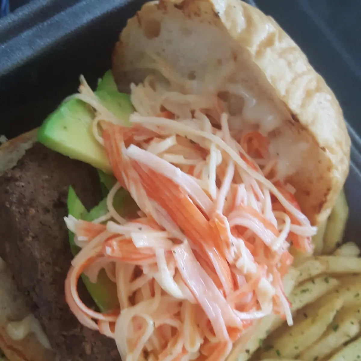 Spicy Crab Burger