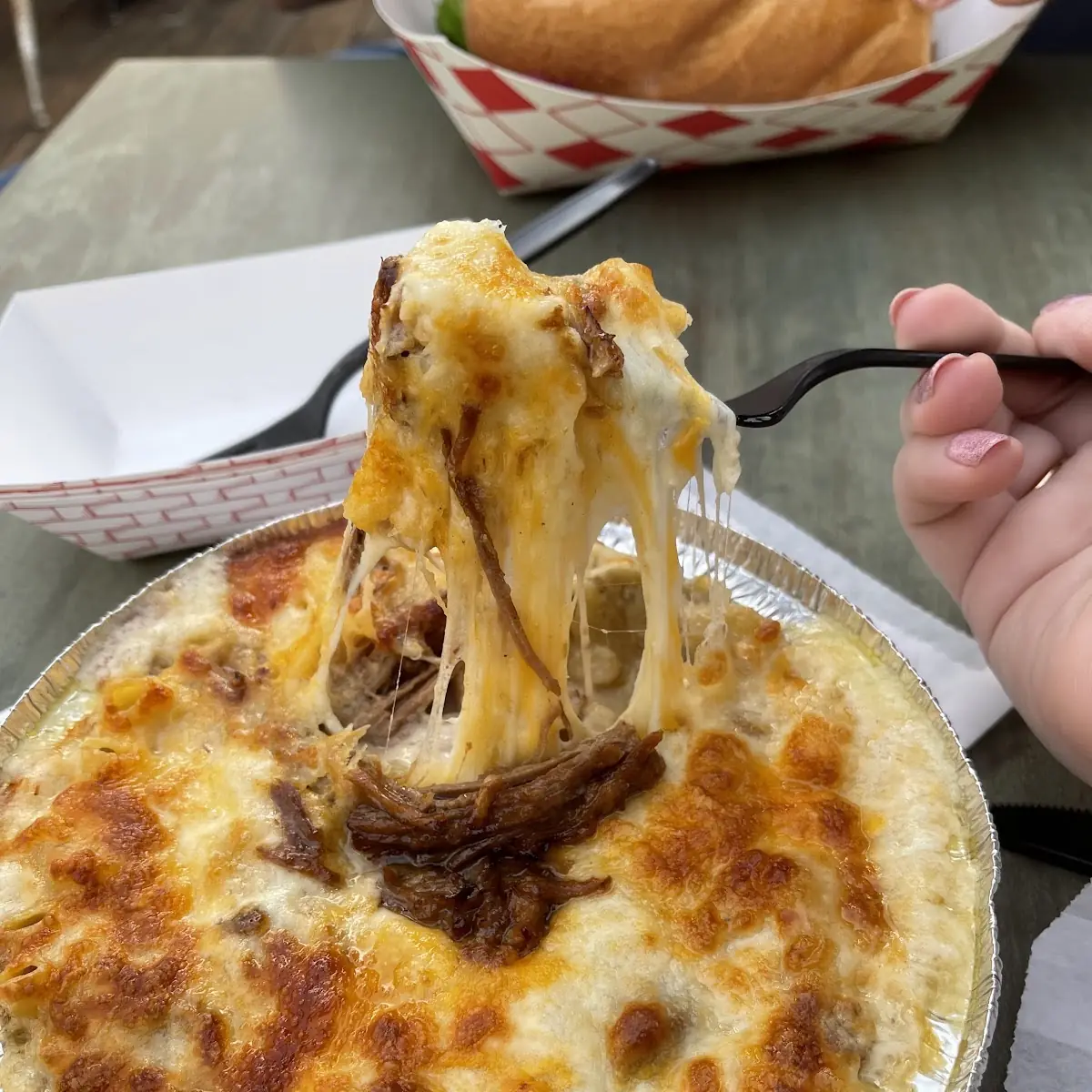 Pulled Pork Mac and Cheese