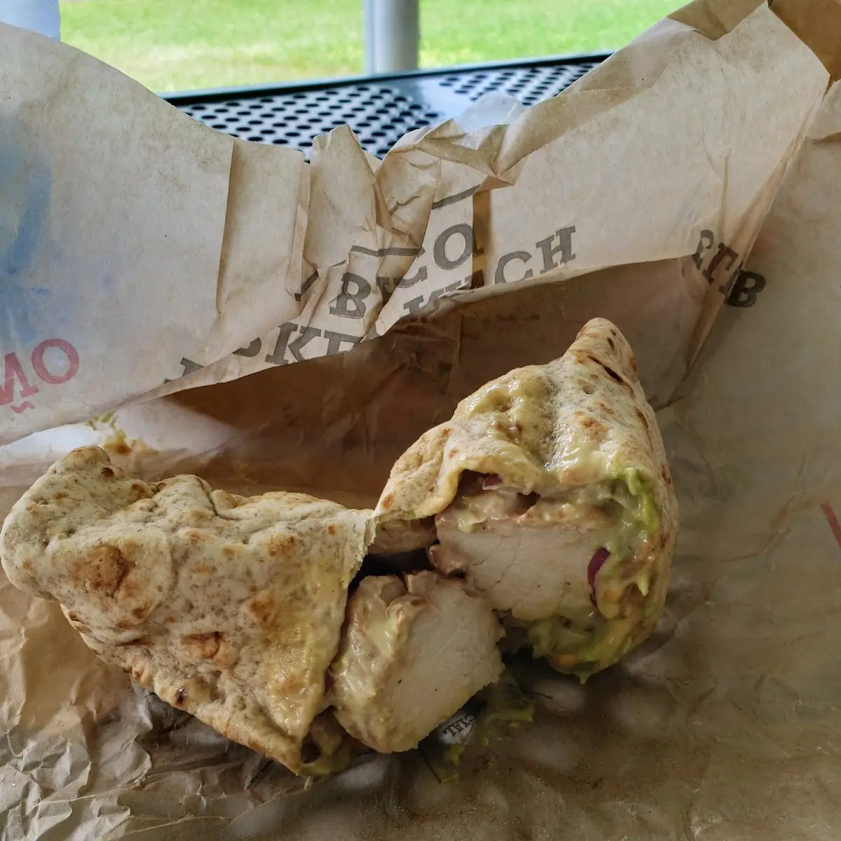 Southwest Chicken Avocado Wrap