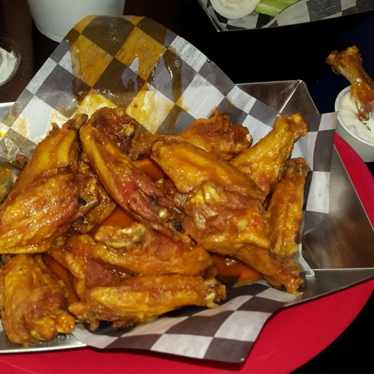 15 Wings with Blue Cheese
