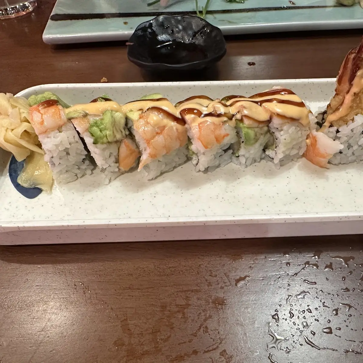 Avocado Tempura Shrimp Sushi Rolls
