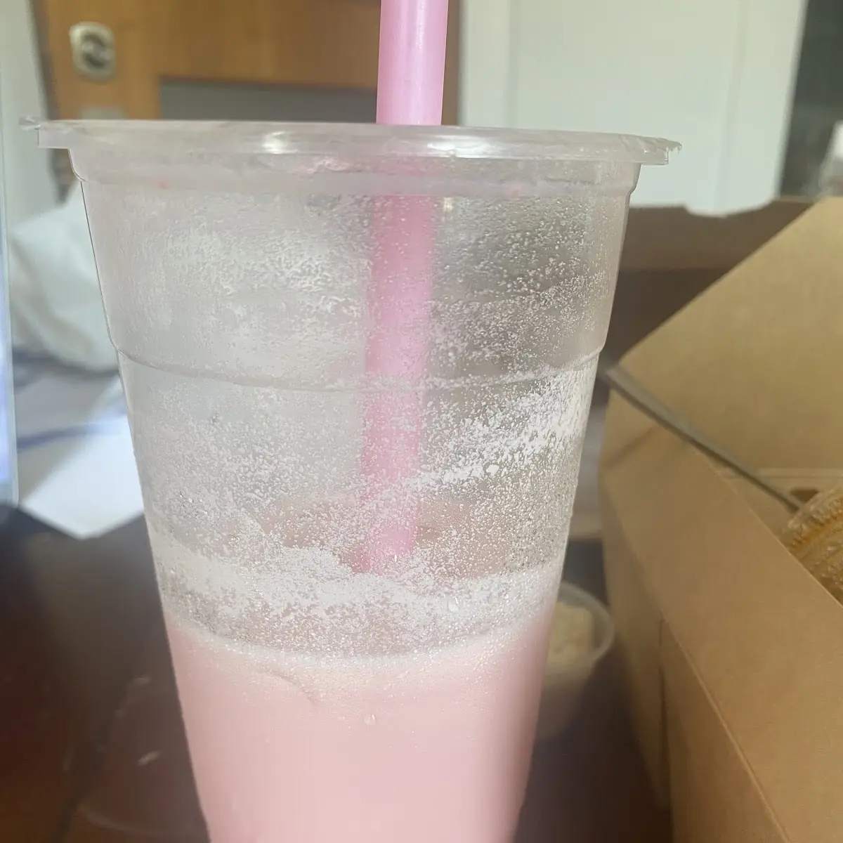 Strawberry Banana Bubble Tea