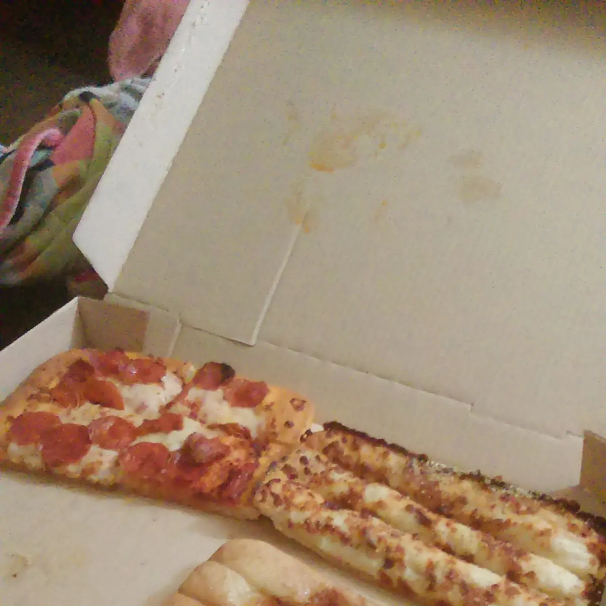 Pizza Bread Sticks and Cinnamon Sticks