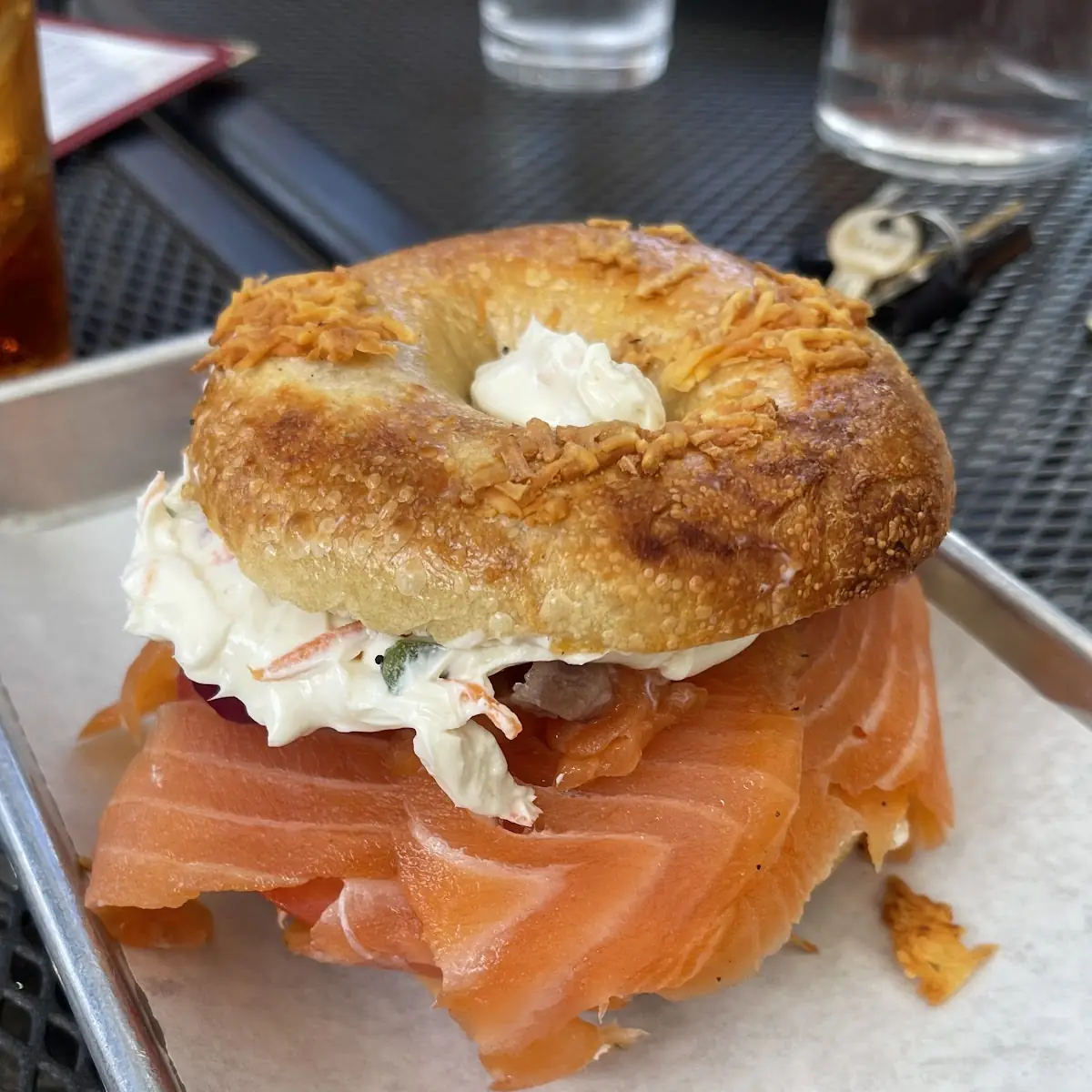 Bagel with Lox