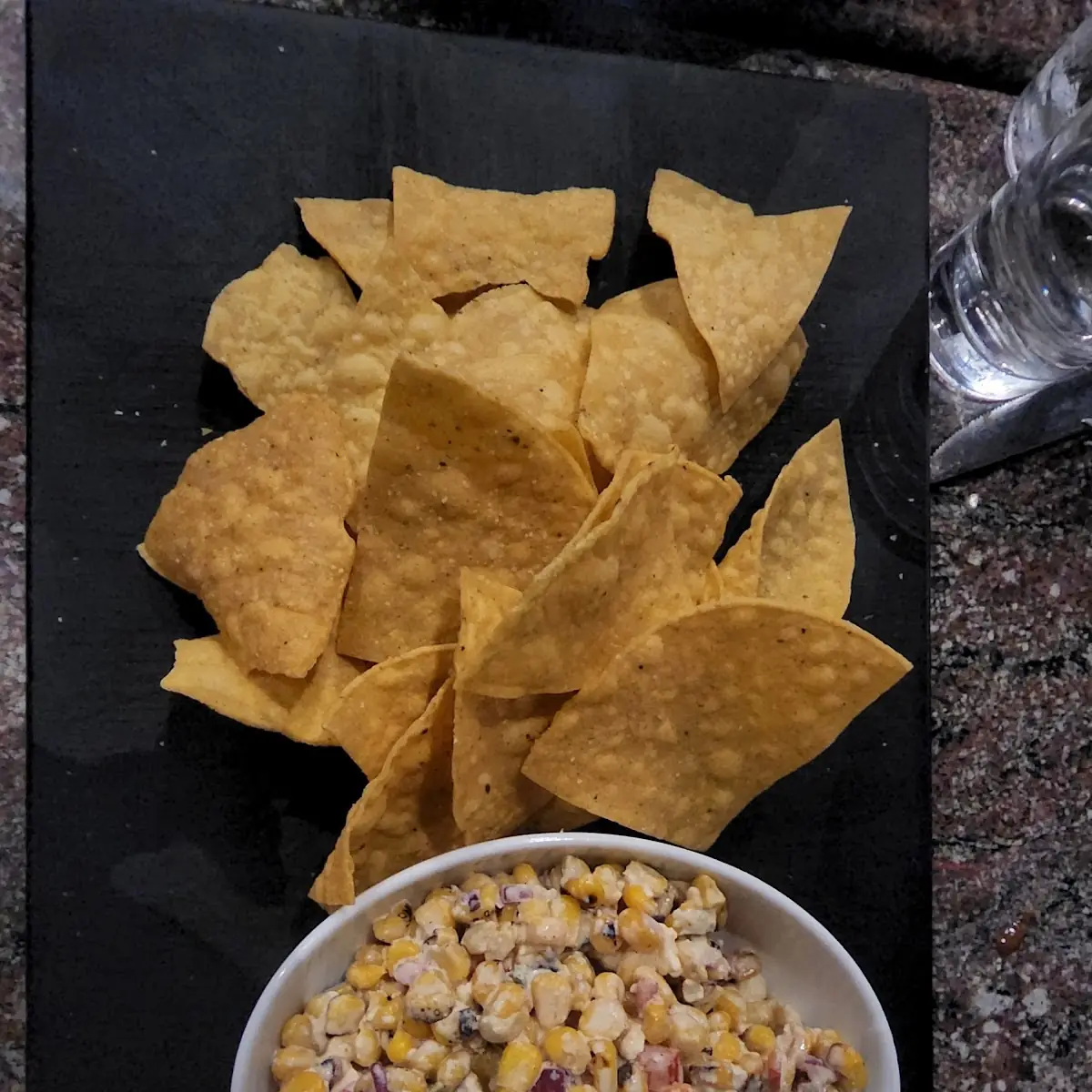 Street Corn and Chips