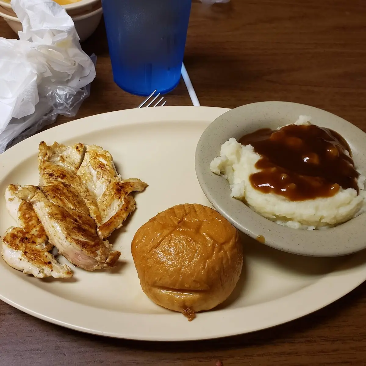 Grilled Chicken Breast Dinner