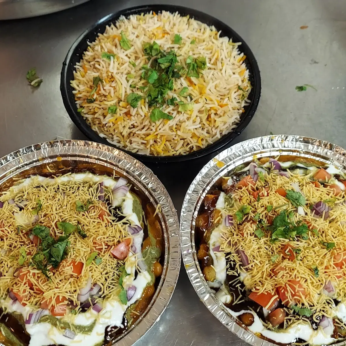 Aloo Tikki Chaat