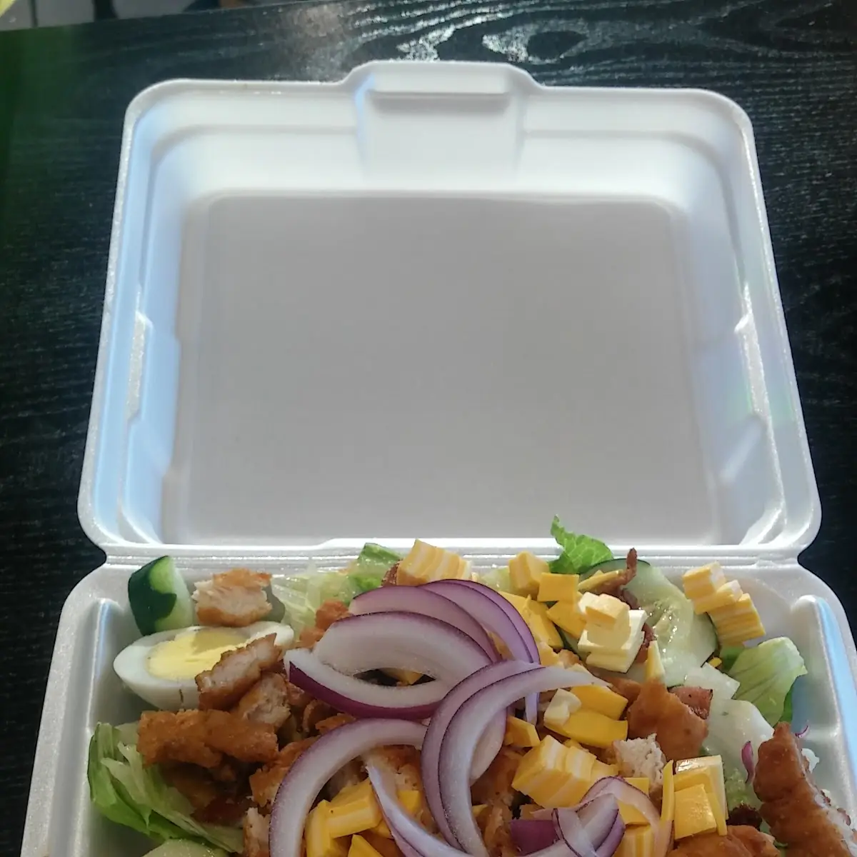 Cobb Salad with Crispy Chicken