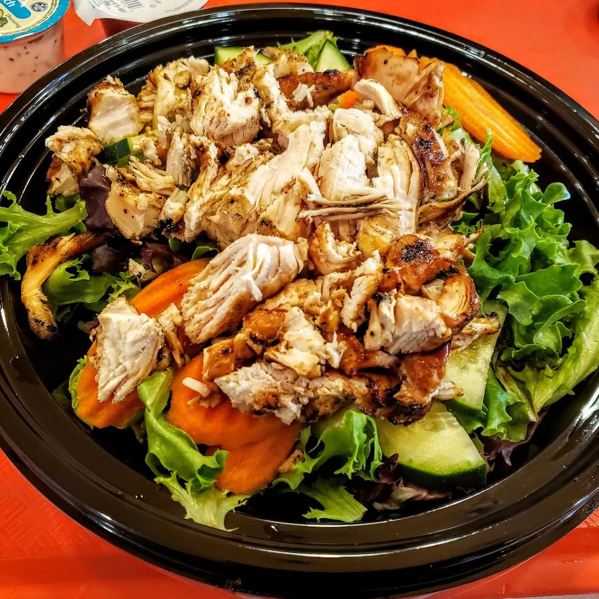 BBQ Ranch Chicken Salad