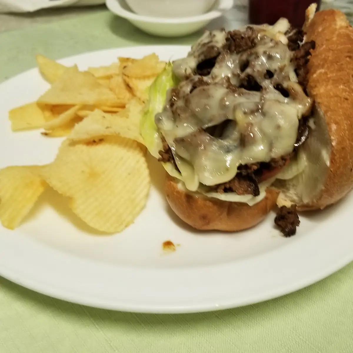Beef and Cheese Sandwich