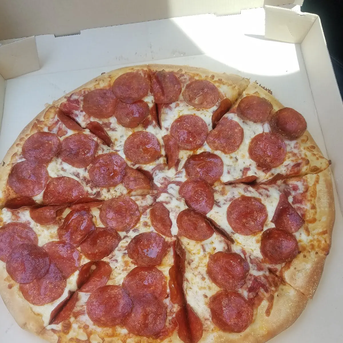 Extra Saucy Extra Most Bestest Pepperoni Pizza