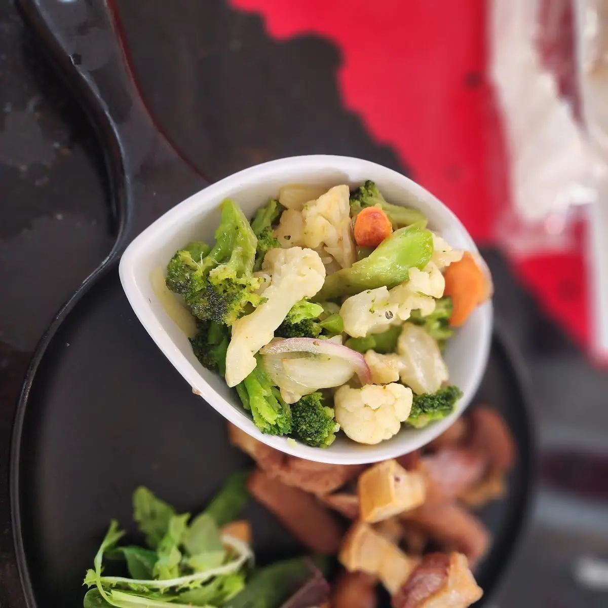 Chicharrones Kan Kan Con Vegetales
