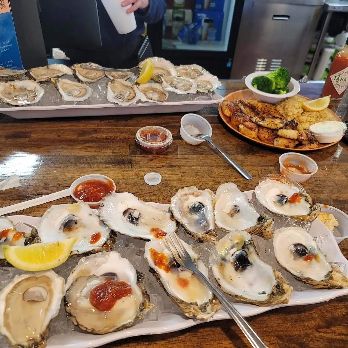 Raw Oysters on the Half Shell