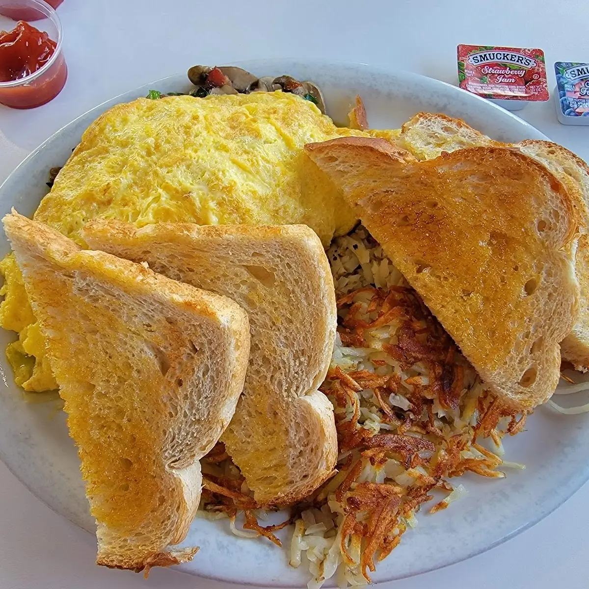 Ham and Cheese Omelette