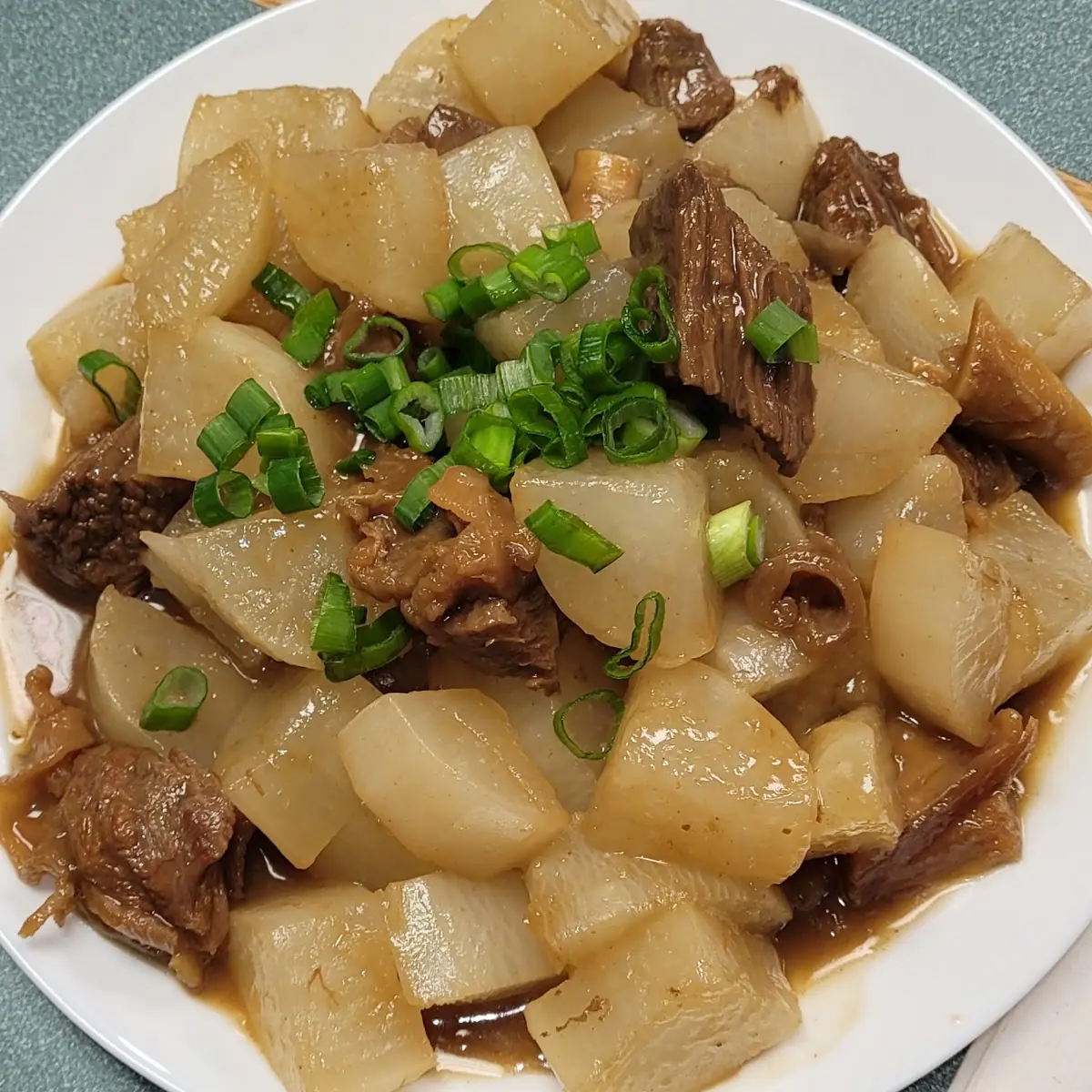 Stew Beef with Daikon Radish