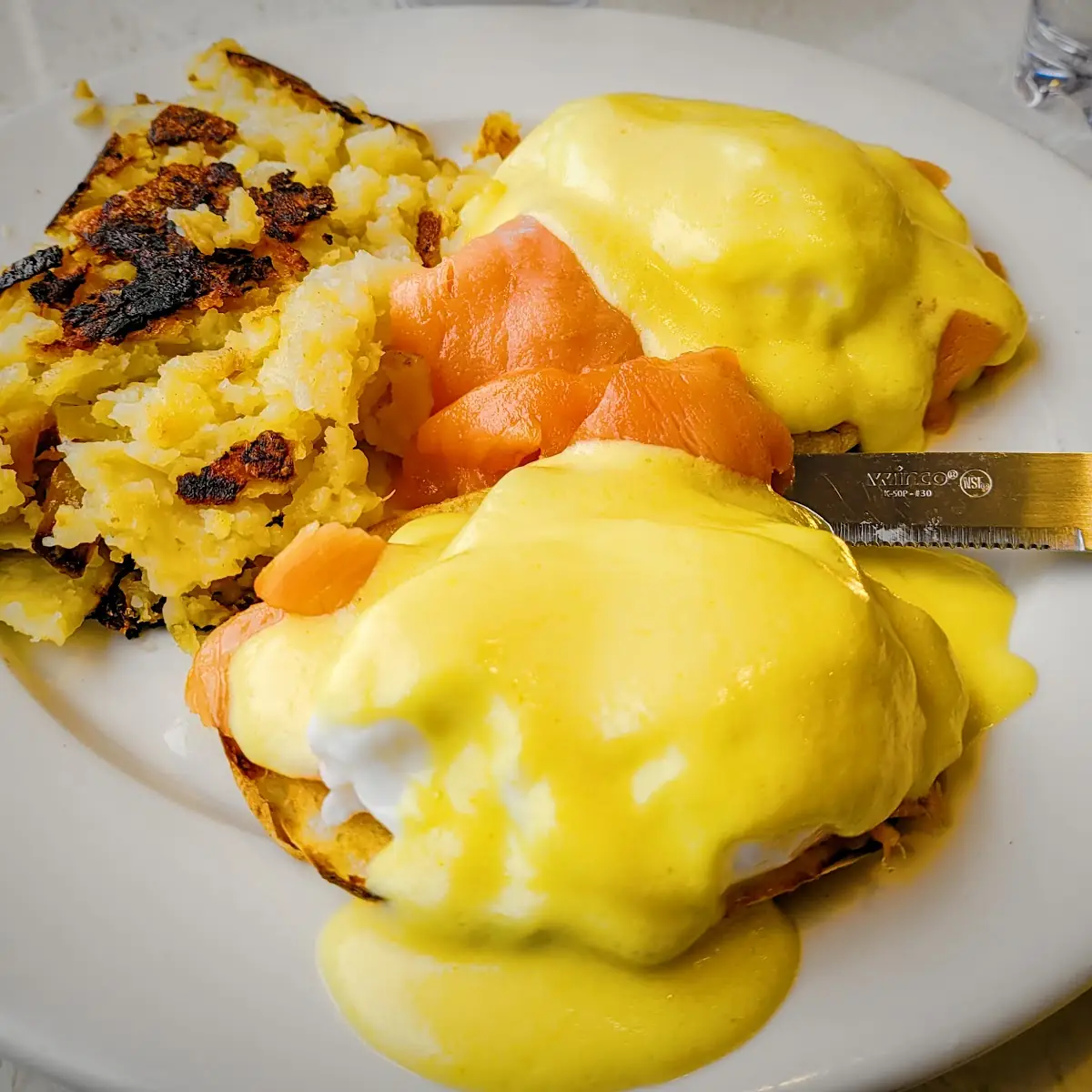 Salmon Eggs Benedict