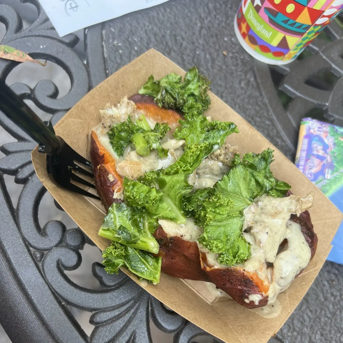 Sweet Potato w Chicken