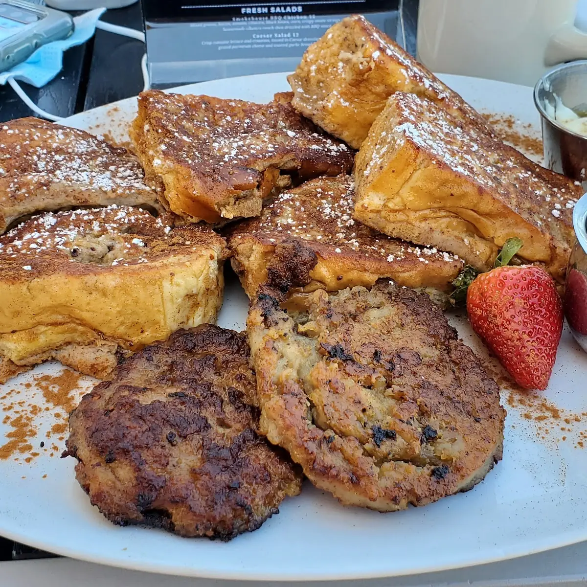 Cinnamon Roll French Toast Combo