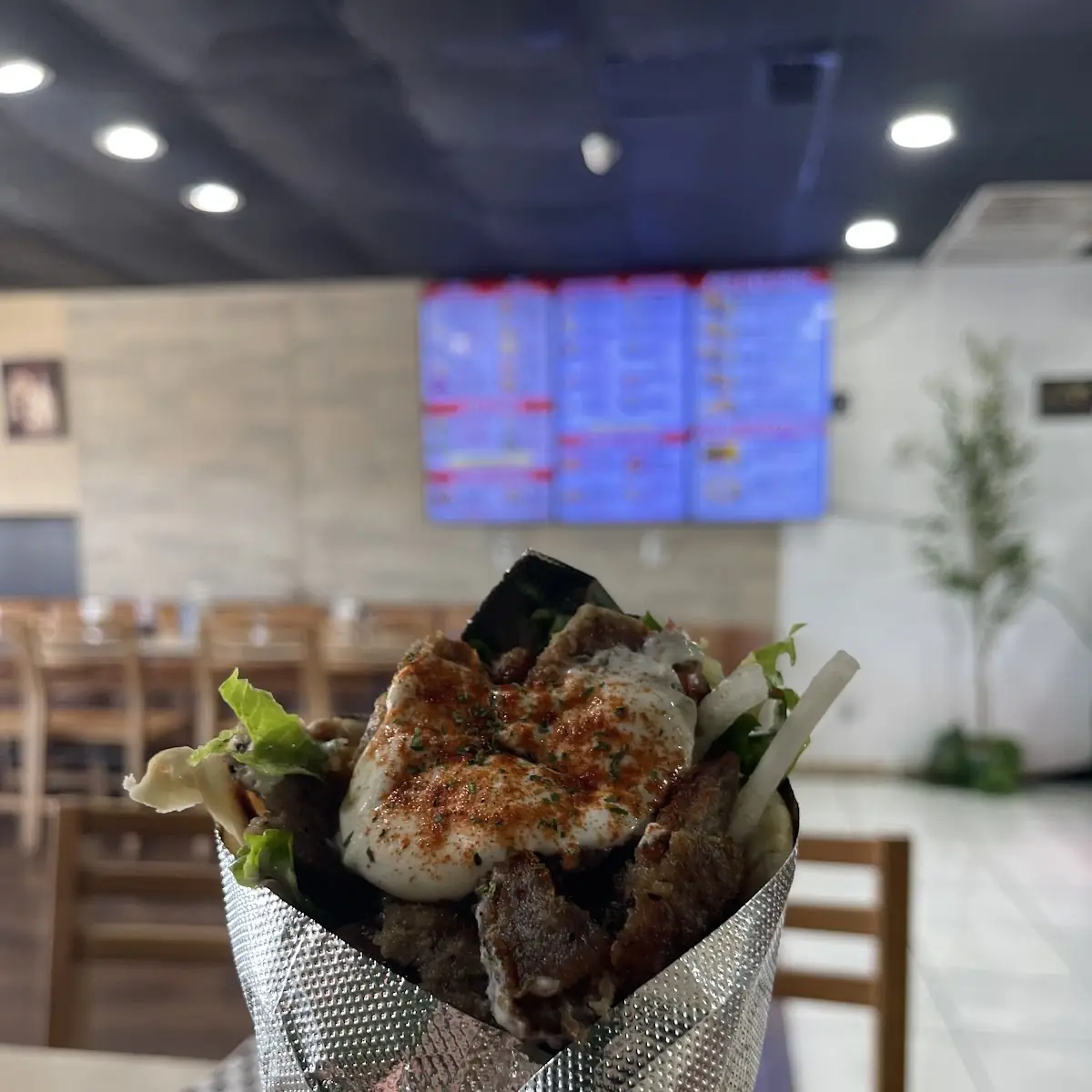 Lamb Gyro Wrap