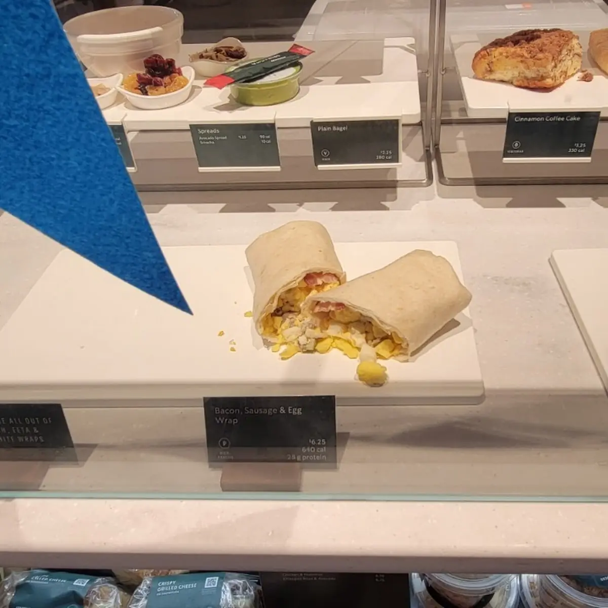 Bacon Sausage Burrito