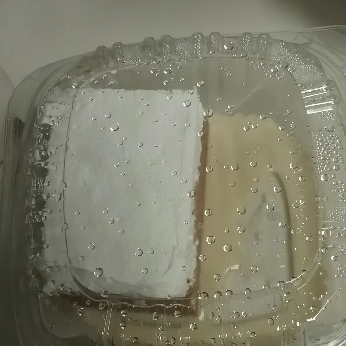 Tres Leches Cake Slice
