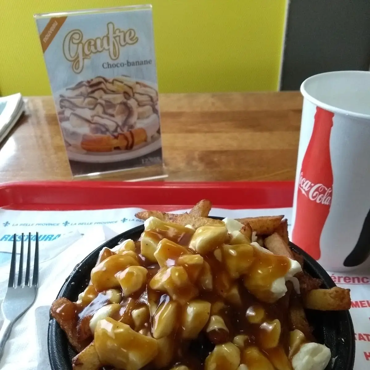 Poutine, Restaurant La Belle Province