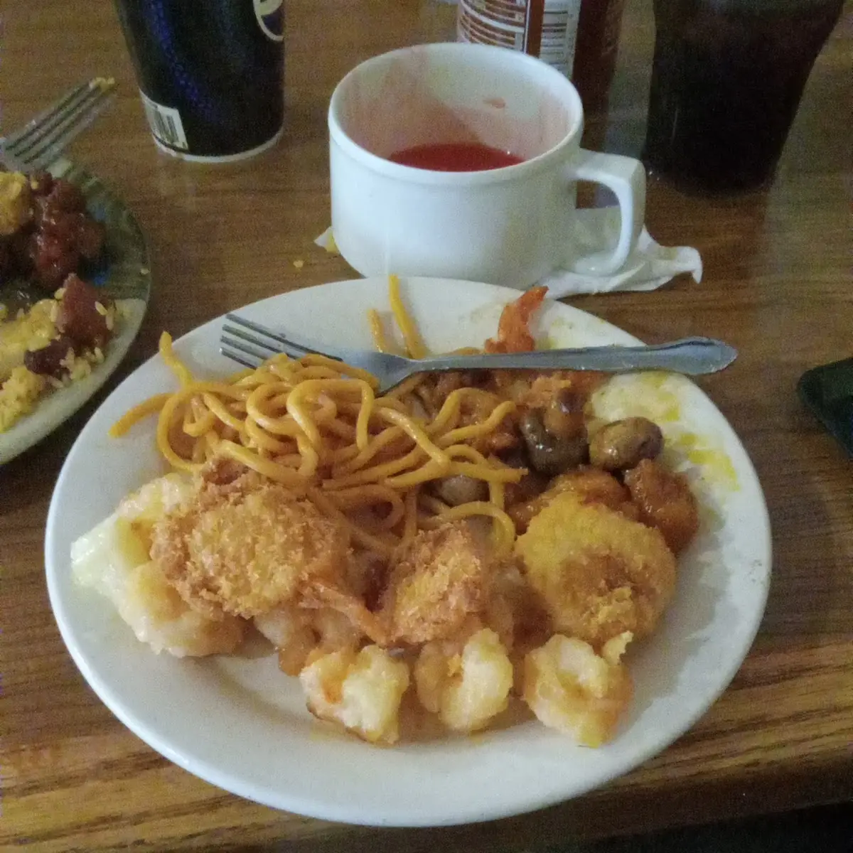 Fried Shrimp Chow Mein