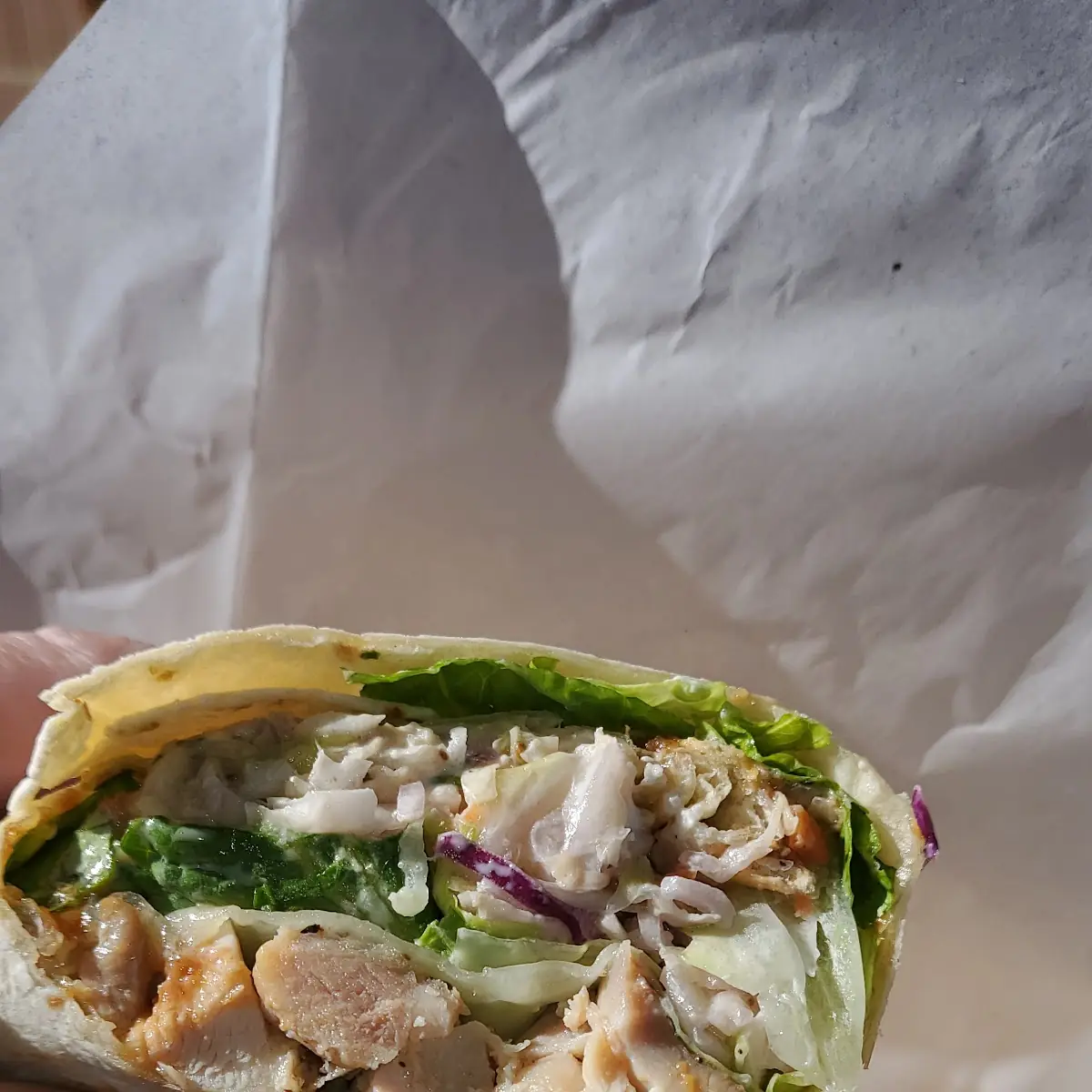 Thai Chicken Wrap