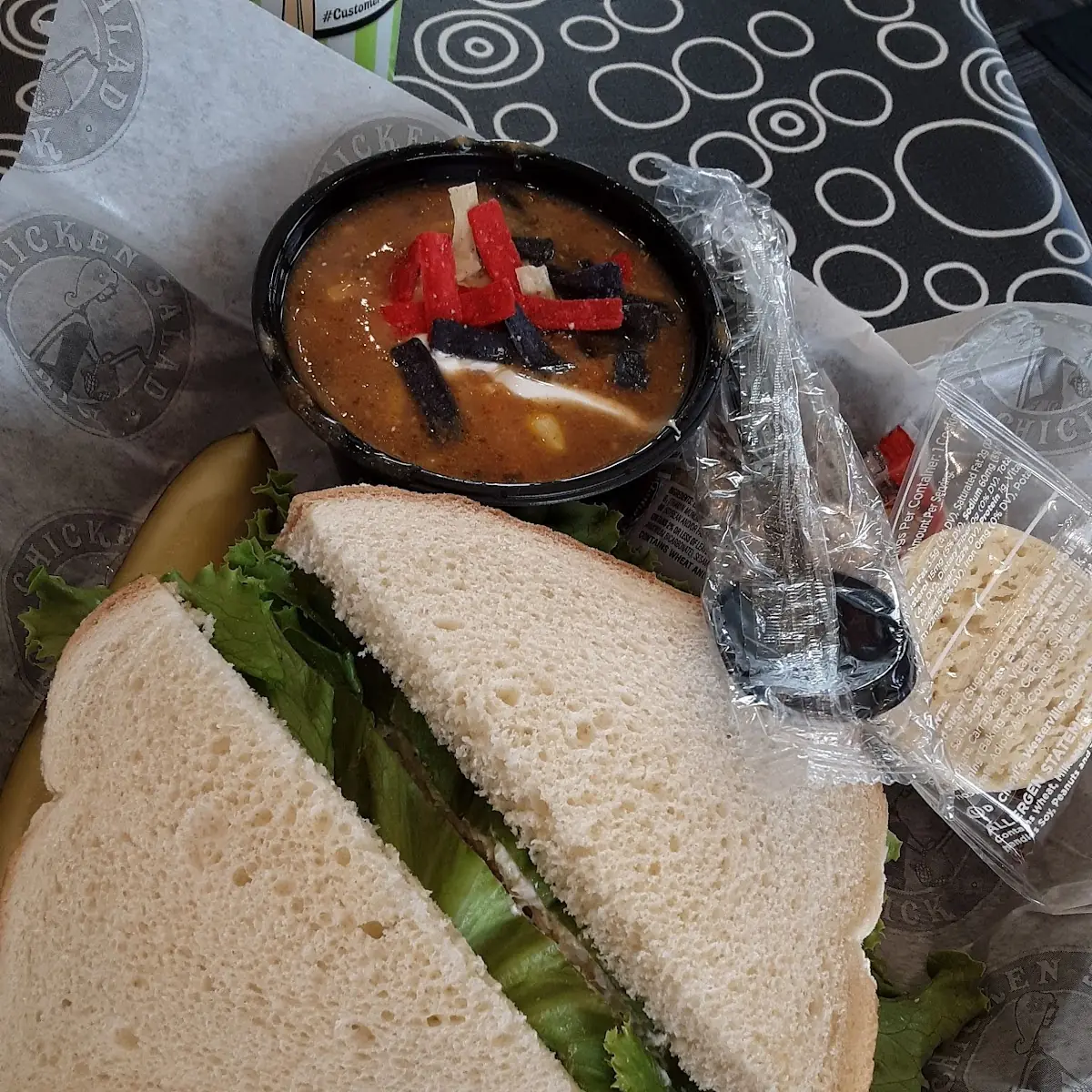 blt Chicken Salad Sandwich