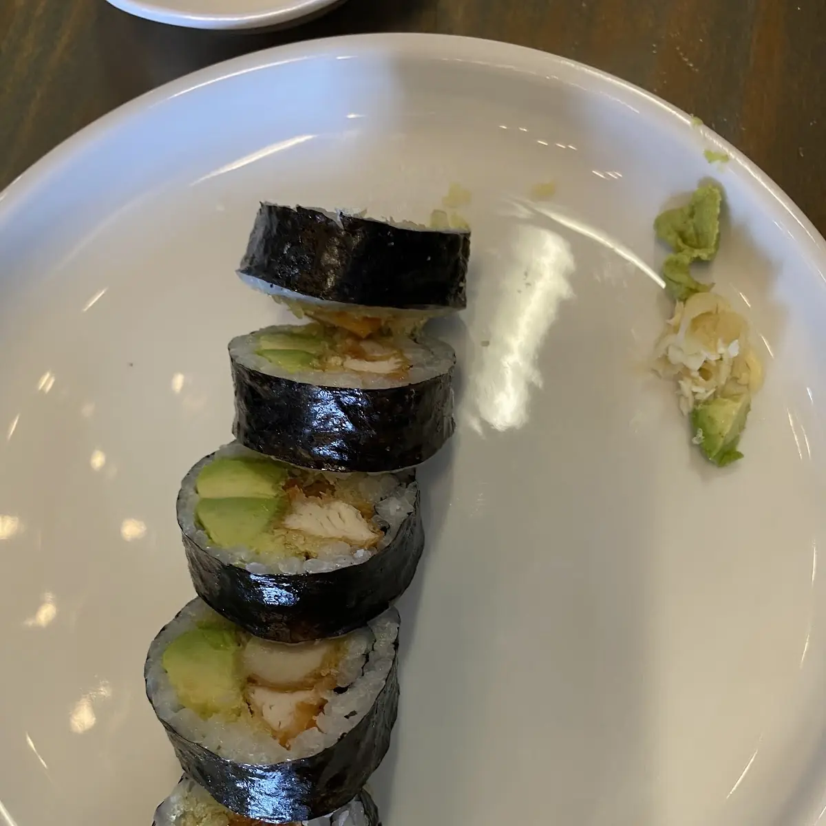 Chicken Avocado Sushi