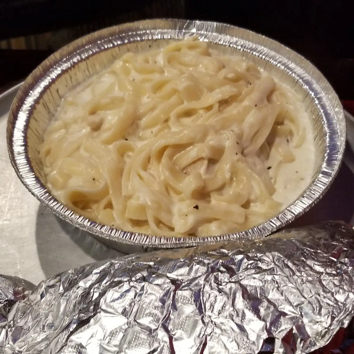 Fettuccine Alfredo with Chicken