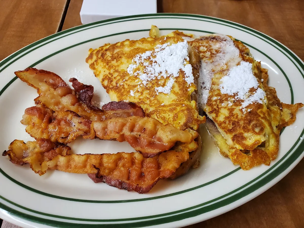 French Toast with Bacon