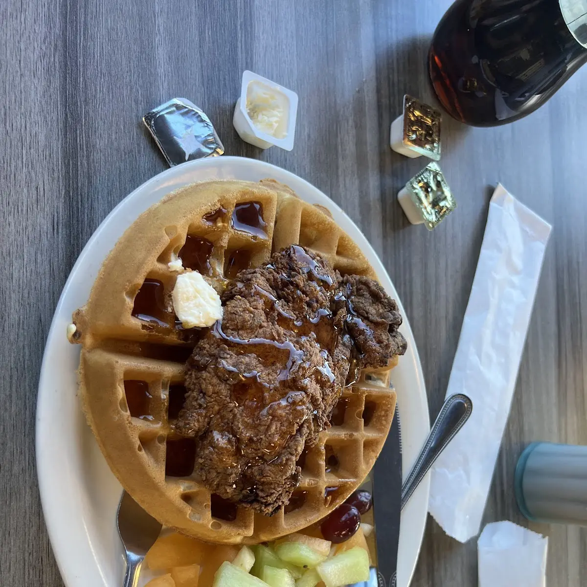 Chicken and Waffles