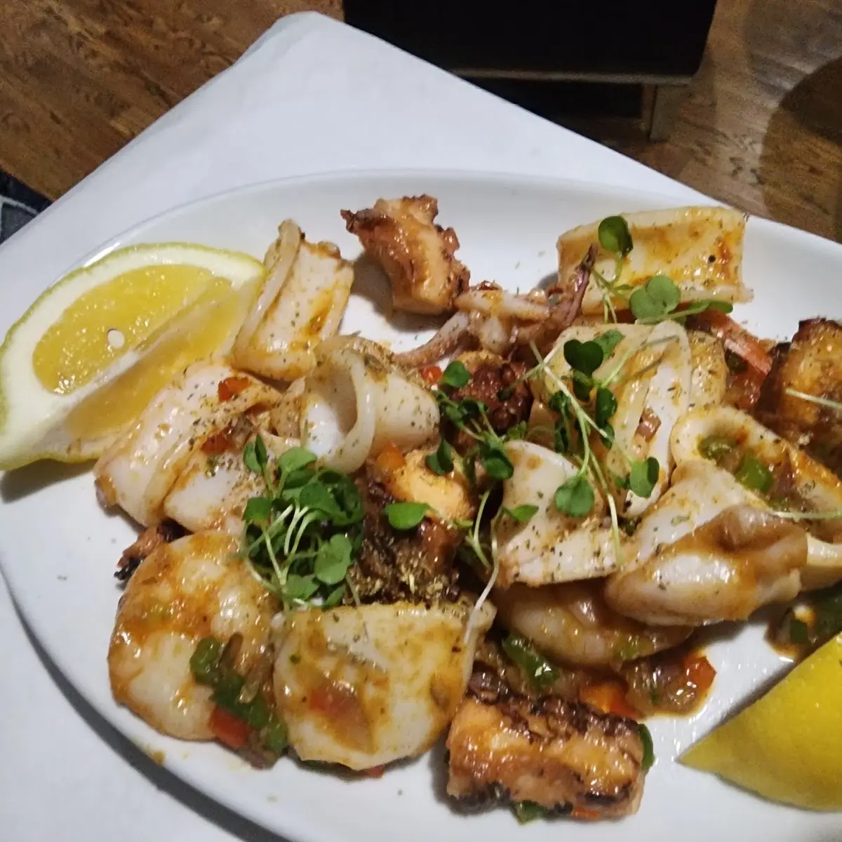 Mixed Seafood Grill