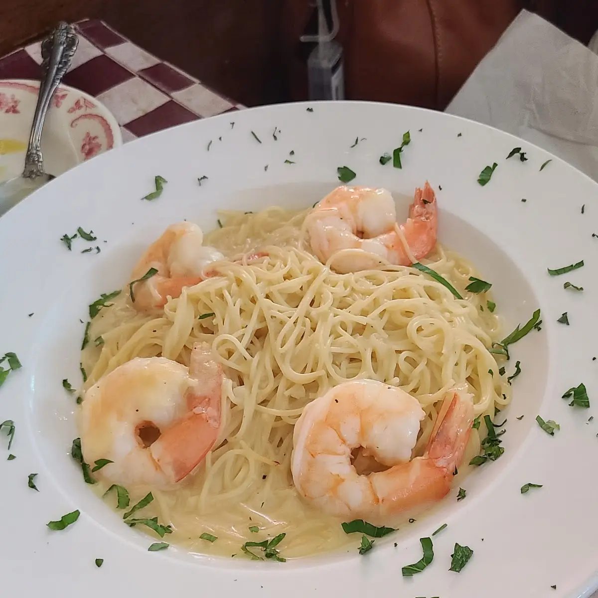 Caesar Salad with Grilled Shrimp