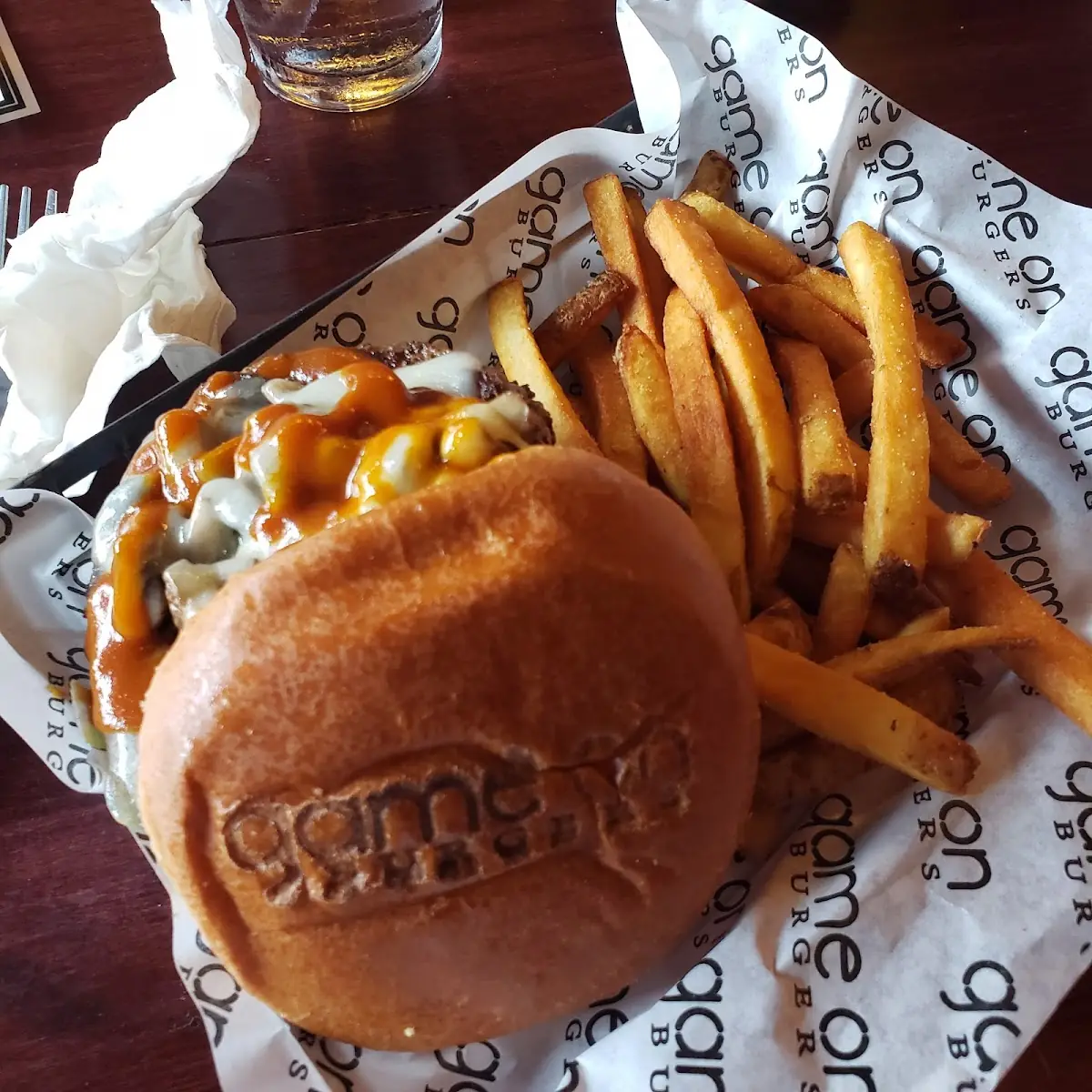 Mushroom Swiss Burger