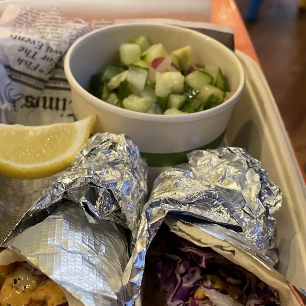 Side of Cucumber Salad
