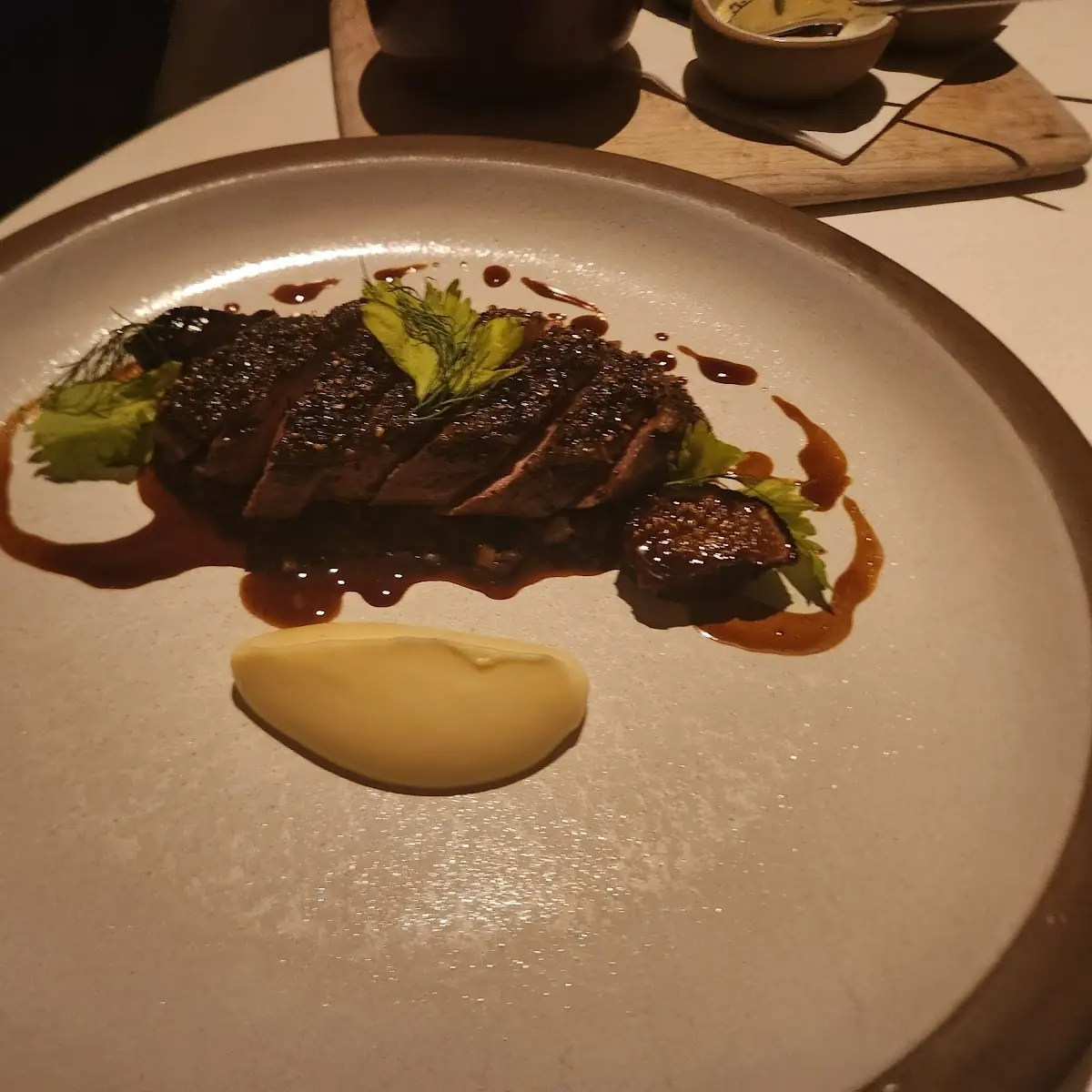 Rohan Duck Breast Au Poivre