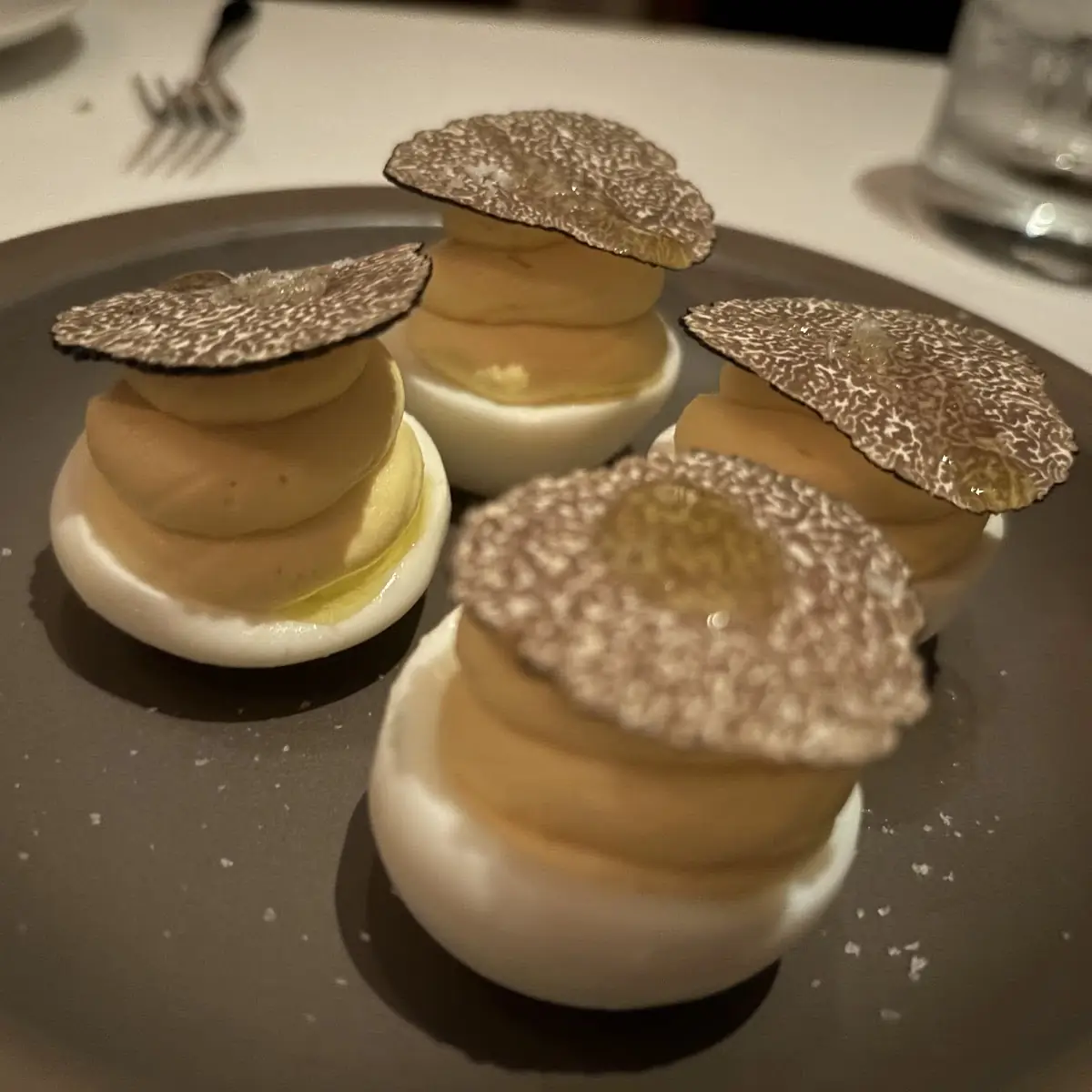 Truffled Deviled Eggs