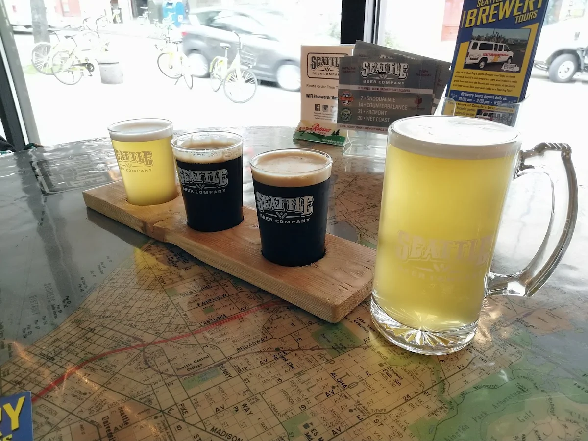 Flight of Local Beers