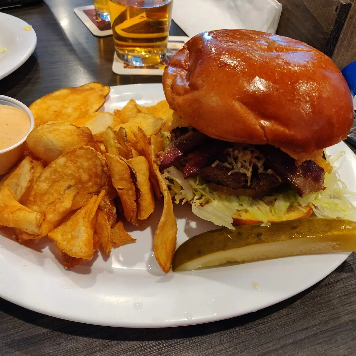 The Standard All American Cheese Burger