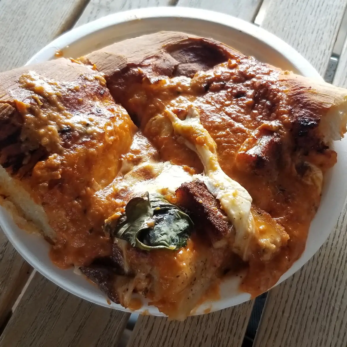 Chicken Parm Vodka Sauce Pizza