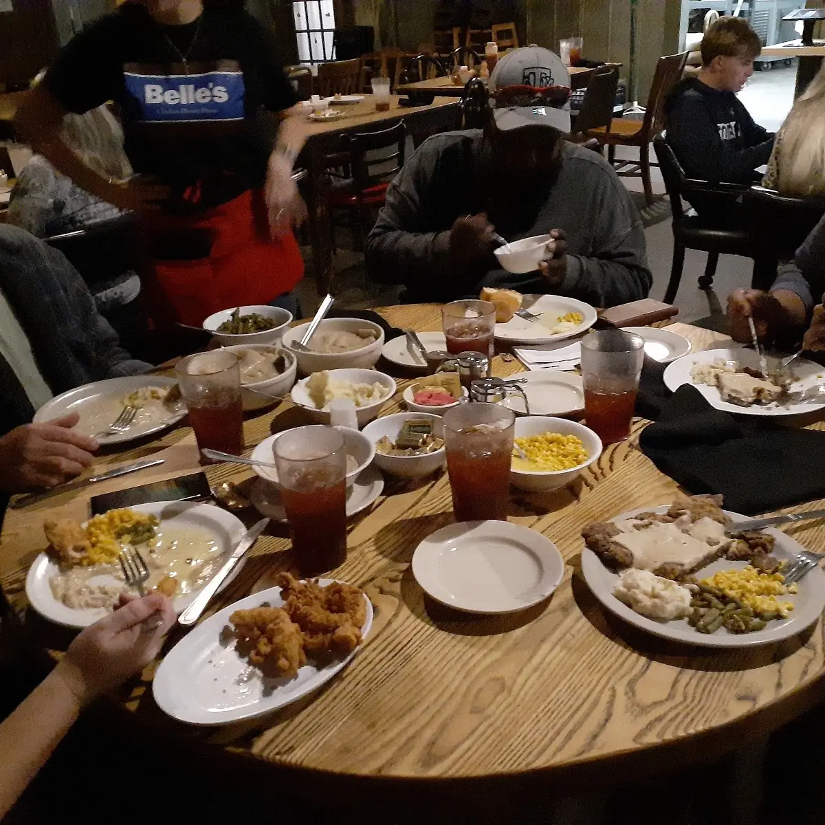 Chicken Fried Steak Chicken Tenders and Chicken and Dumplings with All the Fixins