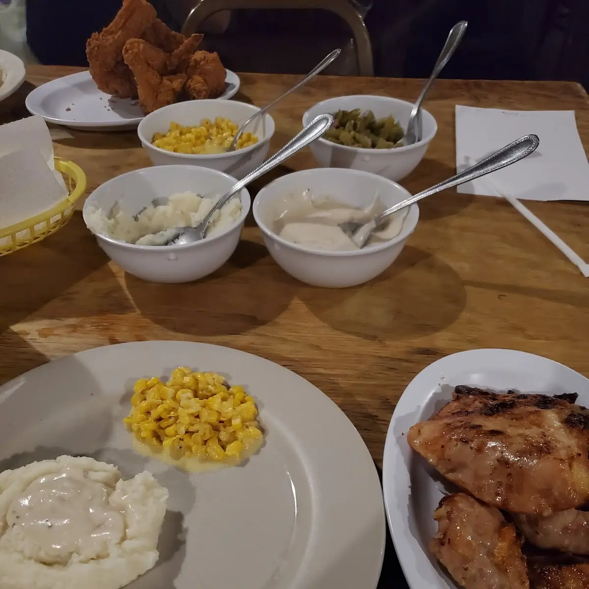 Roasted Chicken and Sides