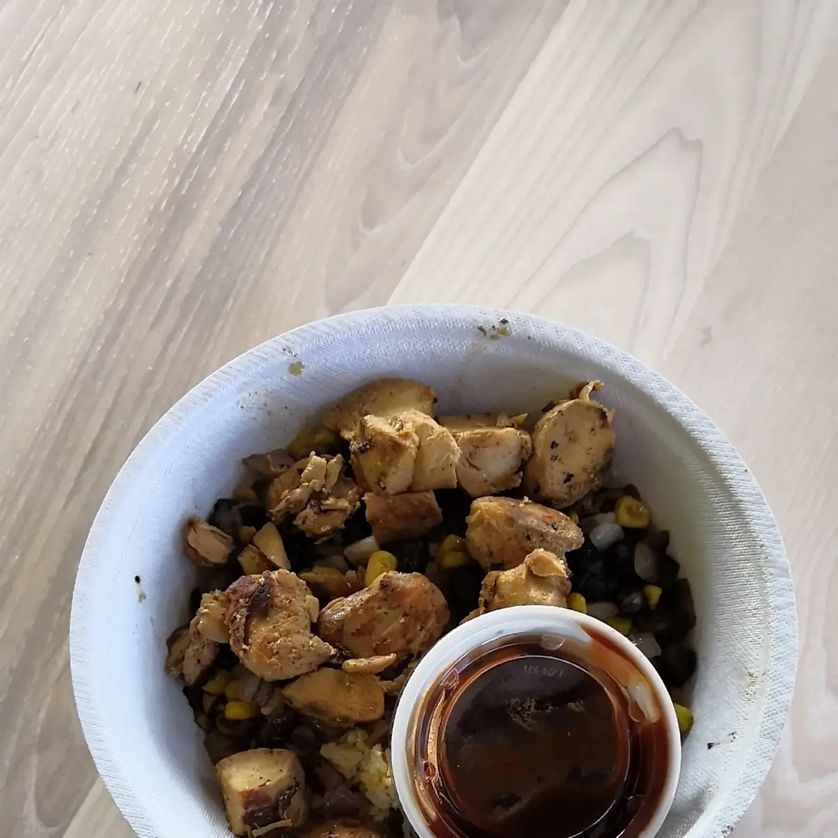 BBQ Warm Bowl with Herb Roasted Chicken