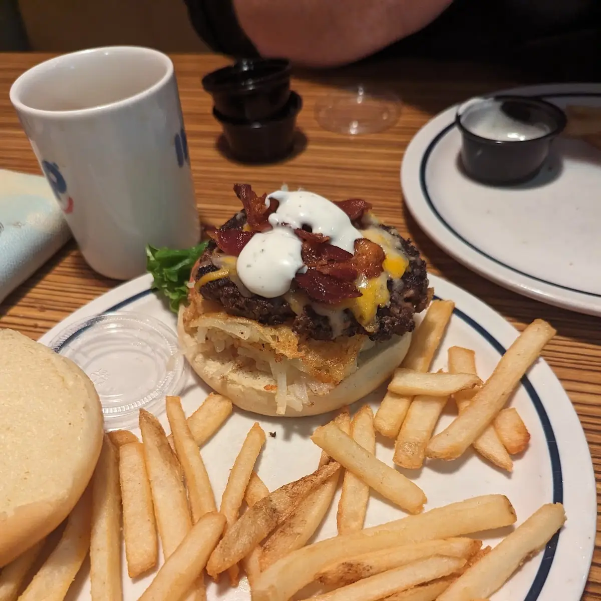 Denver Omelette Burger