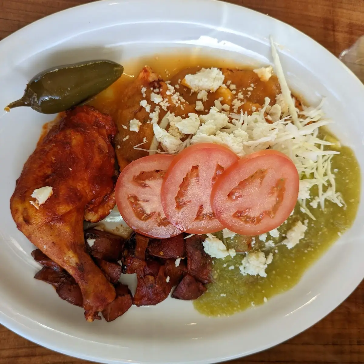 Enchiladas Astilo Apatzingan Con Pollo Asado