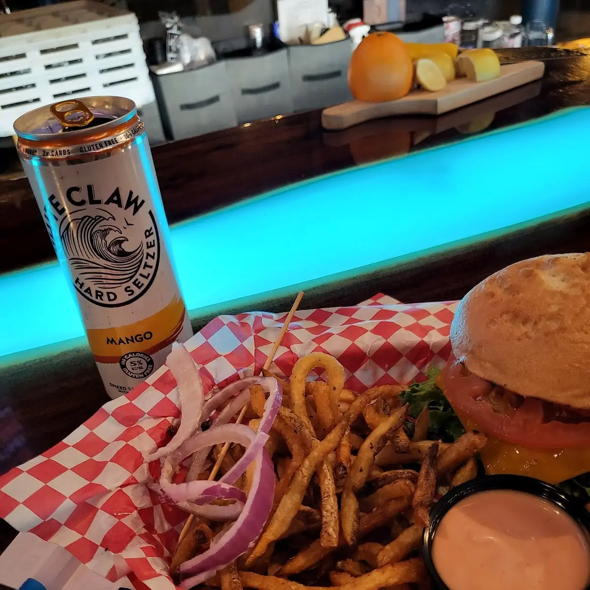 Cheeseburger with Gluten Free Bun