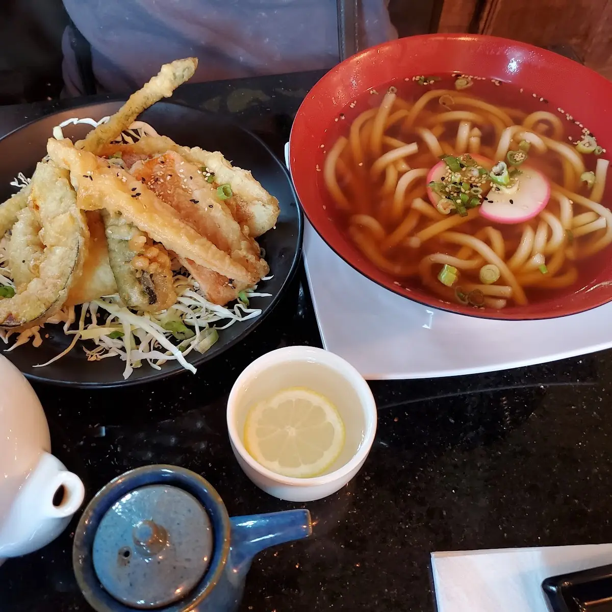 Tempura Vegetable Udon Noodles