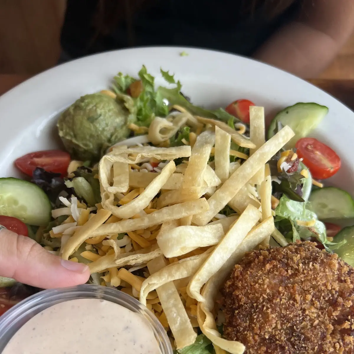 Crab Cake Salad